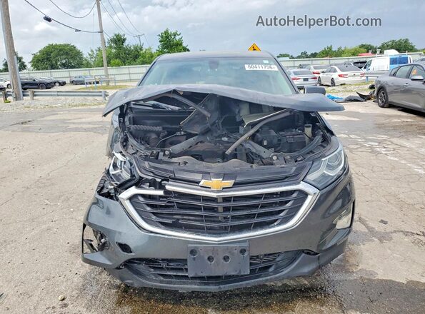 3GNAXJEV3JL101202 2018 CHEVROLET EQUINOX Gray Widok z przodu