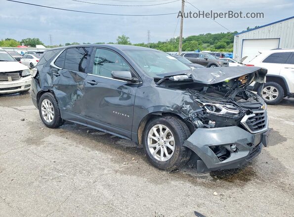 3GNAXJEV3JL101202 2018 CHEVROLET EQUINOX Gray Przód prawy