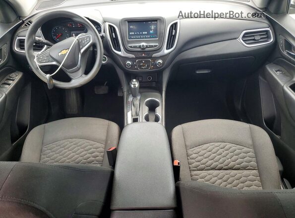 3GNAXJEV3JL101202 2018 CHEVROLET EQUINOX Gray Widok deski rozdzielczej