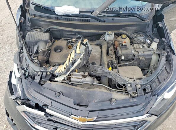 3GNAXJEV3JL101202 2018 CHEVROLET EQUINOX Gray Widok komory silnika