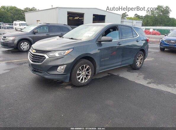 3GNAXJEV3JS529485 2018 CHEVROLET EQUINOX Gray Vista tres cuartos delantera izquierda