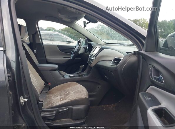 3GNAXJEV3JS529485 2018 CHEVROLET EQUINOX Gray Vista interior delantera