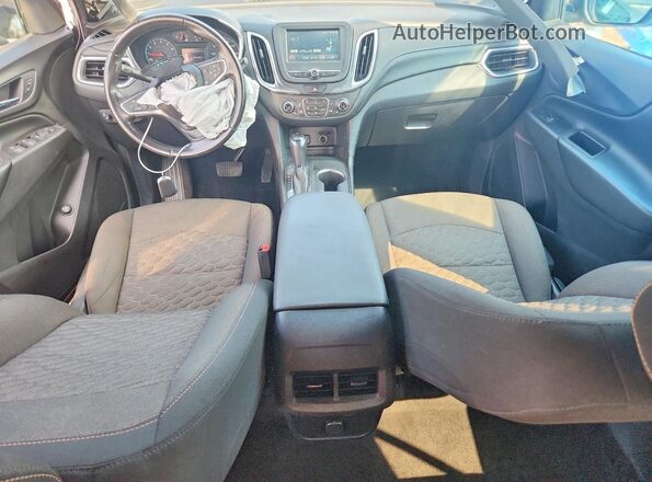 3GNAXJEV3JS571476 2018 CHEVROLET EQUINOX Угольный Вид панели приборов