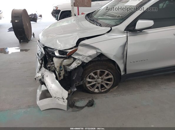 3GNAXJEV4JL102794 2018 CHEVROLET EQUINOX Silver Вид спереду