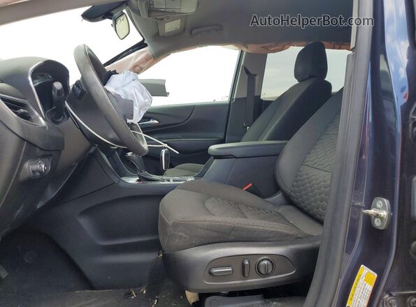 3GNAXJEV4JL400391 2018 CHEVROLET EQUINOX Blue Front interior view