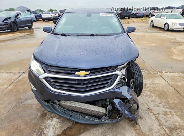 3GNAXJEV4JL400391 2018 CHEVROLET EQUINOX Blue Front view
