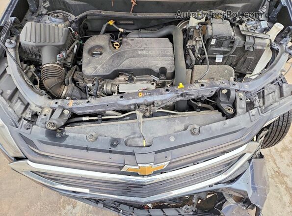 3GNAXJEV4JL400391 2018 CHEVROLET EQUINOX Blue Engine compartment view