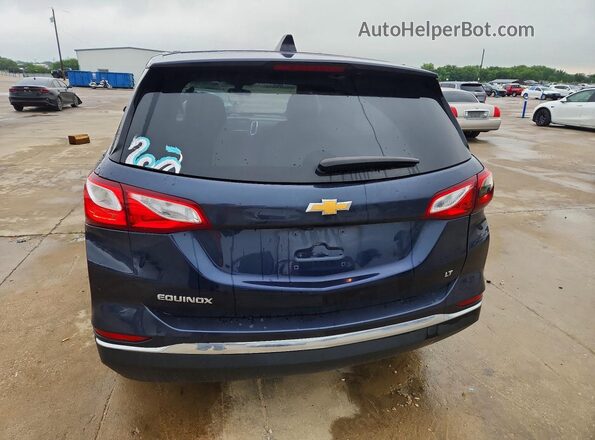 3GNAXJEV4JL400391 2018 CHEVROLET EQUINOX Blue Rear view