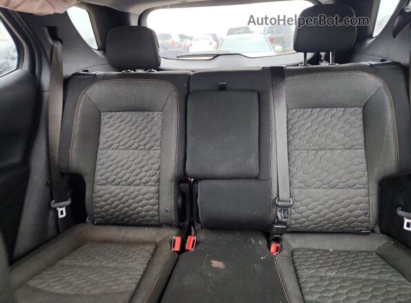 3GNAXJEV4JL400391 2018 CHEVROLET EQUINOX Blue Rear seats view