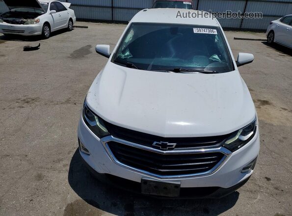 3GNAXJEV4JS584558 2018 CHEVROLET EQUINOX White Widok z przodu