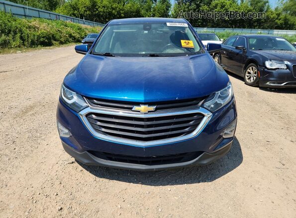 3GNAXJEV4LL210674 2020 CHEVROLET EQUINOX Blue Front view