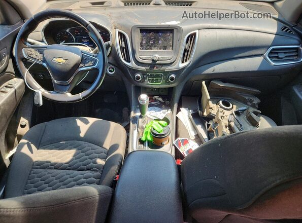 3GNAXJEV4LL210674 2020 CHEVROLET EQUINOX Blue Dashboard view