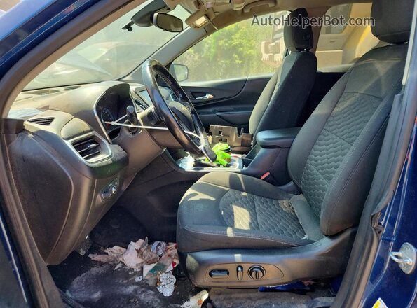 3GNAXJEV4LL210674 2020 CHEVROLET EQUINOX Blue Front interior view