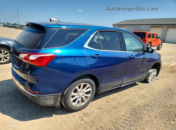 3GNAXJEV4LL210674 2020 CHEVROLET EQUINOX Blue Rear right