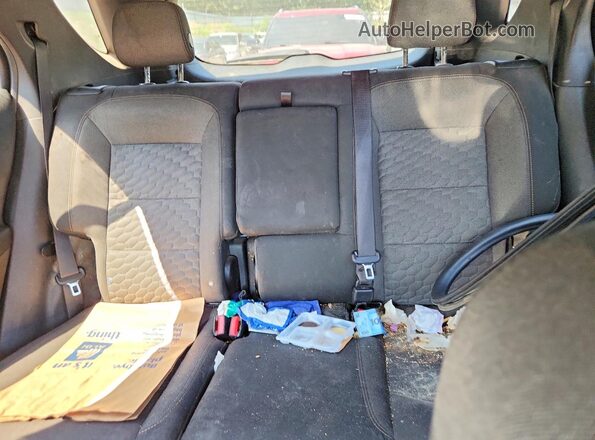 3GNAXJEV4LL210674 2020 CHEVROLET EQUINOX Blue Rear seats view