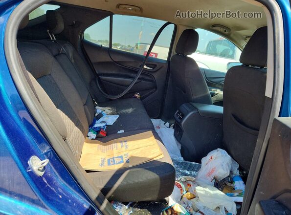 3GNAXJEV4LL210674 2020 CHEVROLET EQUINOX Blue Rear interior view