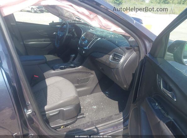3GNAXJEV5JL127624 2018 CHEVROLET EQUINOX Blue წინა სალონის ხედი