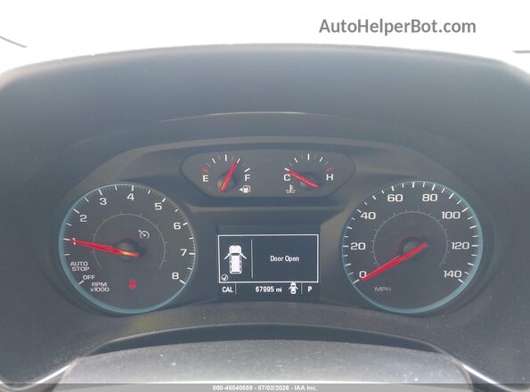 3GNAXJEV5JS505768 2018 CHEVROLET EQUINOX White Widok tylnych siedzeń