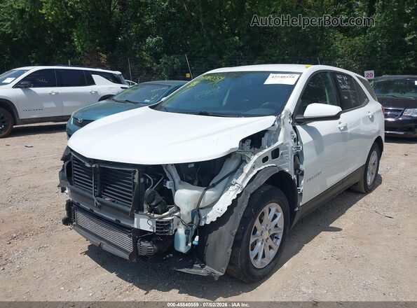 3GNAXJEV5JS505768 2018 CHEVROLET EQUINOX White Widok z przodu