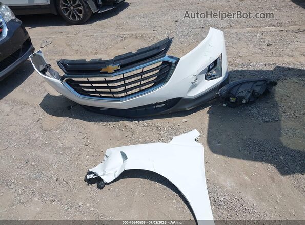 3GNAXJEV5JS505768 2018 CHEVROLET EQUINOX White Widok zestawu wskaźników