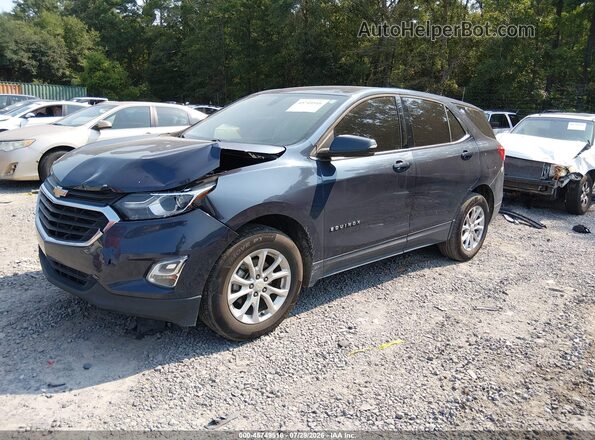 3GNAXJEV5JS540665 2018 CHEVROLET EQUINOX Navy წინა მარცხენა ხედი სამი მეოთხედიდან