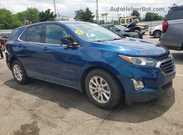 3GNAXJEV5KL356841 2019 CHEVROLET EQUINOX Blue Front right