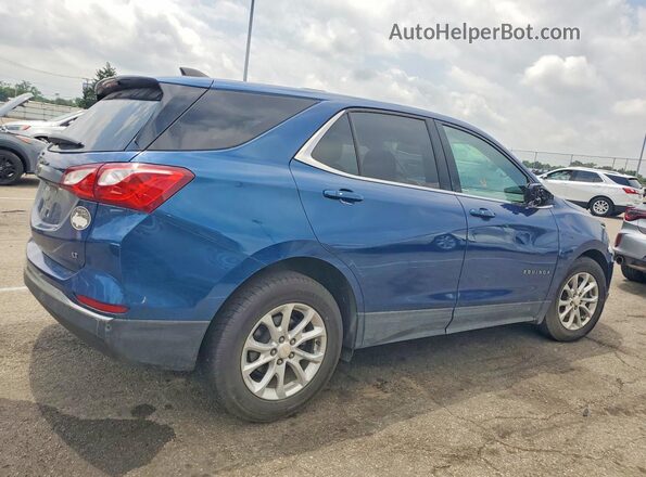 3GNAXJEV5KL356841 2019 CHEVROLET EQUINOX Blue Rear right