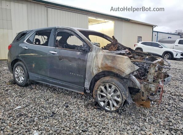 3GNAXJEV5KS606715 2019 CHEVROLET EQUINOX Gray Przód prawy