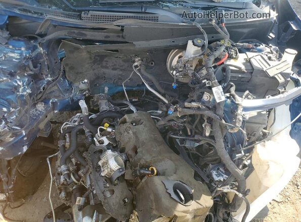 3GNAXJEV5LL325090 2020 CHEVROLET EQUINOX Blue Engine compartment view