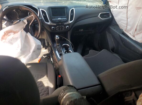 3GNAXJEV5LL325090 2020 CHEVROLET EQUINOX Blue Dashboard view