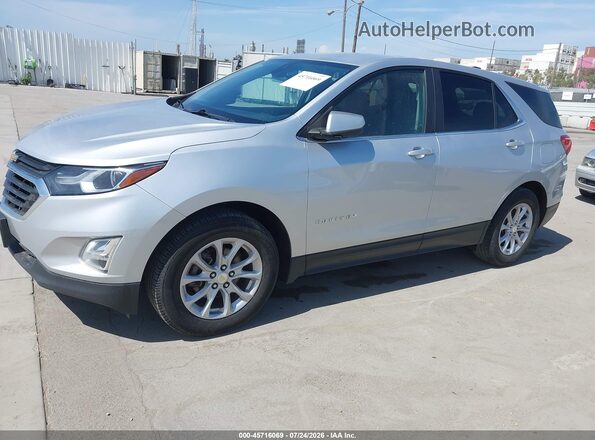 3GNAXJEV5MS162044 2021 CHEVROLET EQUINOX Silver Vista tres cuartos delantera izquierda