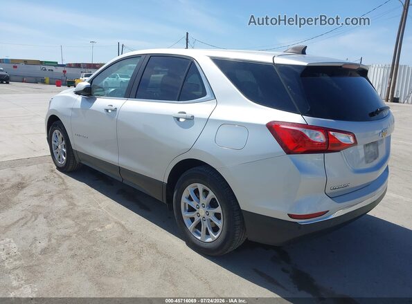 3GNAXJEV5MS162044 2021 CHEVROLET EQUINOX Silver Trasero izquierdo