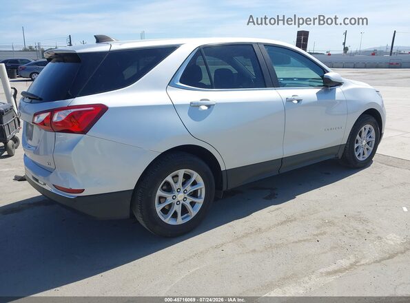 3GNAXJEV5MS162044 2021 CHEVROLET EQUINOX Silver Trasero derecho