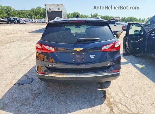3GNAXJEV6JL120357 2018 CHEVROLET EQUINOX Blue Вид ззаду