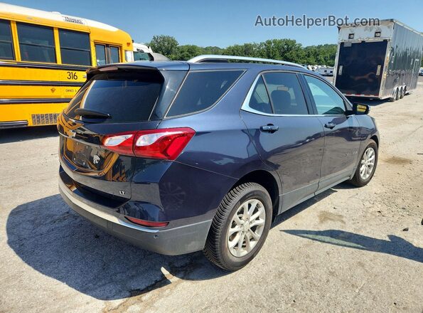 3GNAXJEV6JL120357 2018 CHEVROLET EQUINOX Blue Задня права чверть