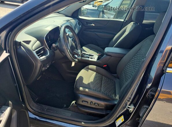 3GNAXJEV6JL120357 2018 CHEVROLET EQUINOX Blue Вид салону спереду