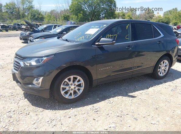 3GNAXJEV6JS511370 2018 CHEVROLET EQUINOX Gray Vista tres cuartos delantera izquierda