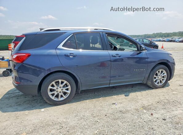 3GNAXJEV7JS510437 2018 CHEVROLET EQUINOX Blue Tył prawy