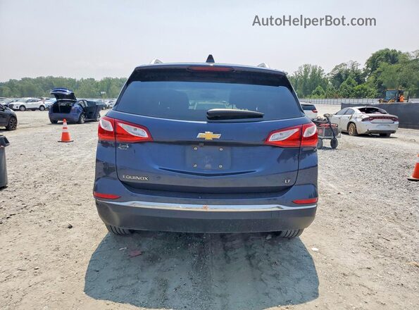 3GNAXJEV7JS510437 2018 CHEVROLET EQUINOX Blue Widok z tyłu