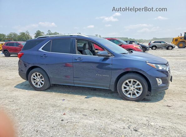 3GNAXJEV7JS510437 2018 CHEVROLET EQUINOX Blue Przód prawy