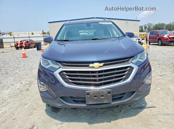 3GNAXJEV7JS510437 2018 CHEVROLET EQUINOX Blue Widok z przodu