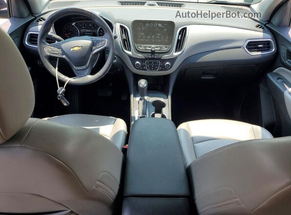 3GNAXJEV7JS510437 2018 CHEVROLET EQUINOX Blue Widok deski rozdzielczej