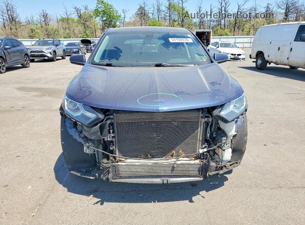 3GNAXJEV7JS540652 2018 CHEVROLET EQUINOX Blue Widok z przodu