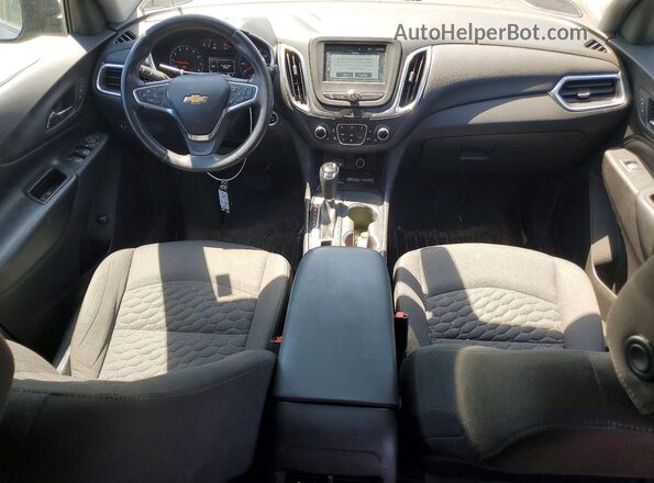 3GNAXJEV7JS540652 2018 CHEVROLET EQUINOX Blue Widok deski rozdzielczej