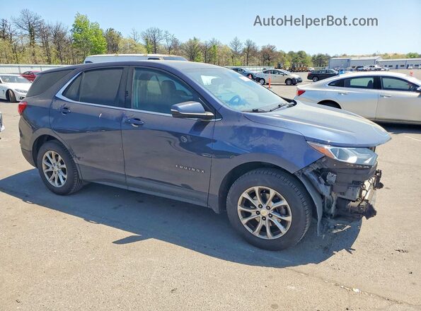 3GNAXJEV7JS540652 2018 CHEVROLET EQUINOX Blue Przód prawy
