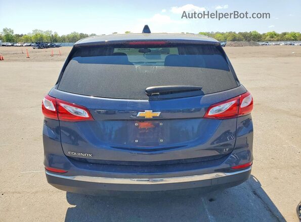 3GNAXJEV7JS540652 2018 CHEVROLET EQUINOX Blue Widok z tyłu