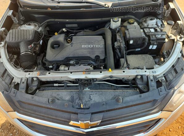 3GNAXJEV7JS576177 2018 CHEVROLET EQUINOX Gray Widok komory silnika