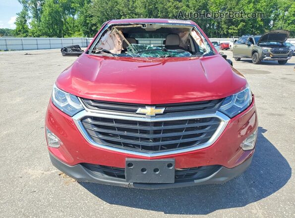 3GNAXJEV7JS642548 2018 CHEVROLET EQUINOX Red Vista frontal