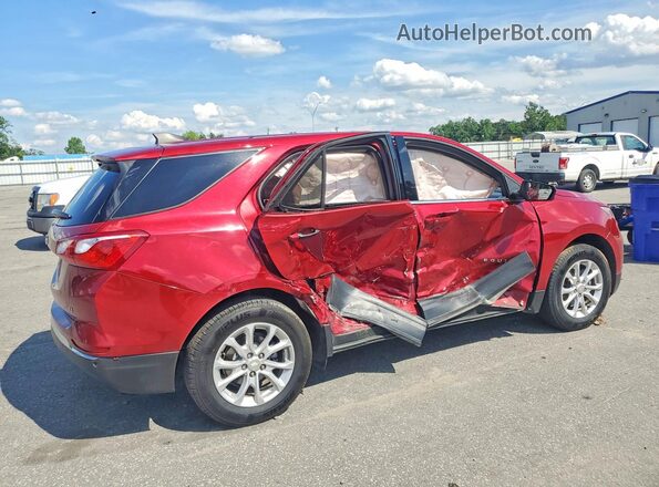 3GNAXJEV7JS642548 2018 CHEVROLET EQUINOX Red Trasero derecho
