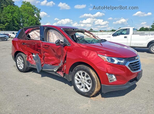 3GNAXJEV7JS642548 2018 CHEVROLET EQUINOX Red Delantero derecho